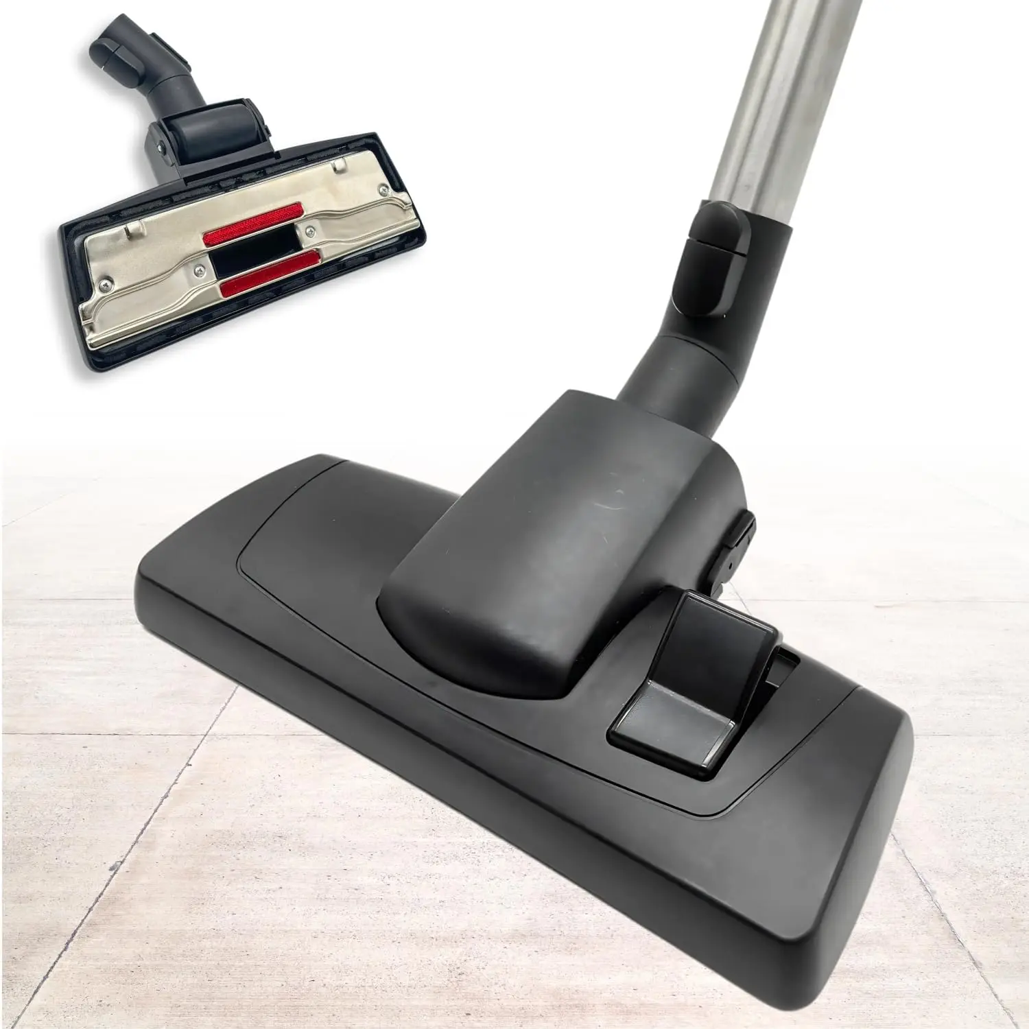 For Miele Vacuum Attachments Accessories /8'' Inner Diameter Compatible with Miele C1 C2 C3 Vacuum Cleaners -Household Cleaning Attachment Kit (Vacuum Brush  Dual Mode)