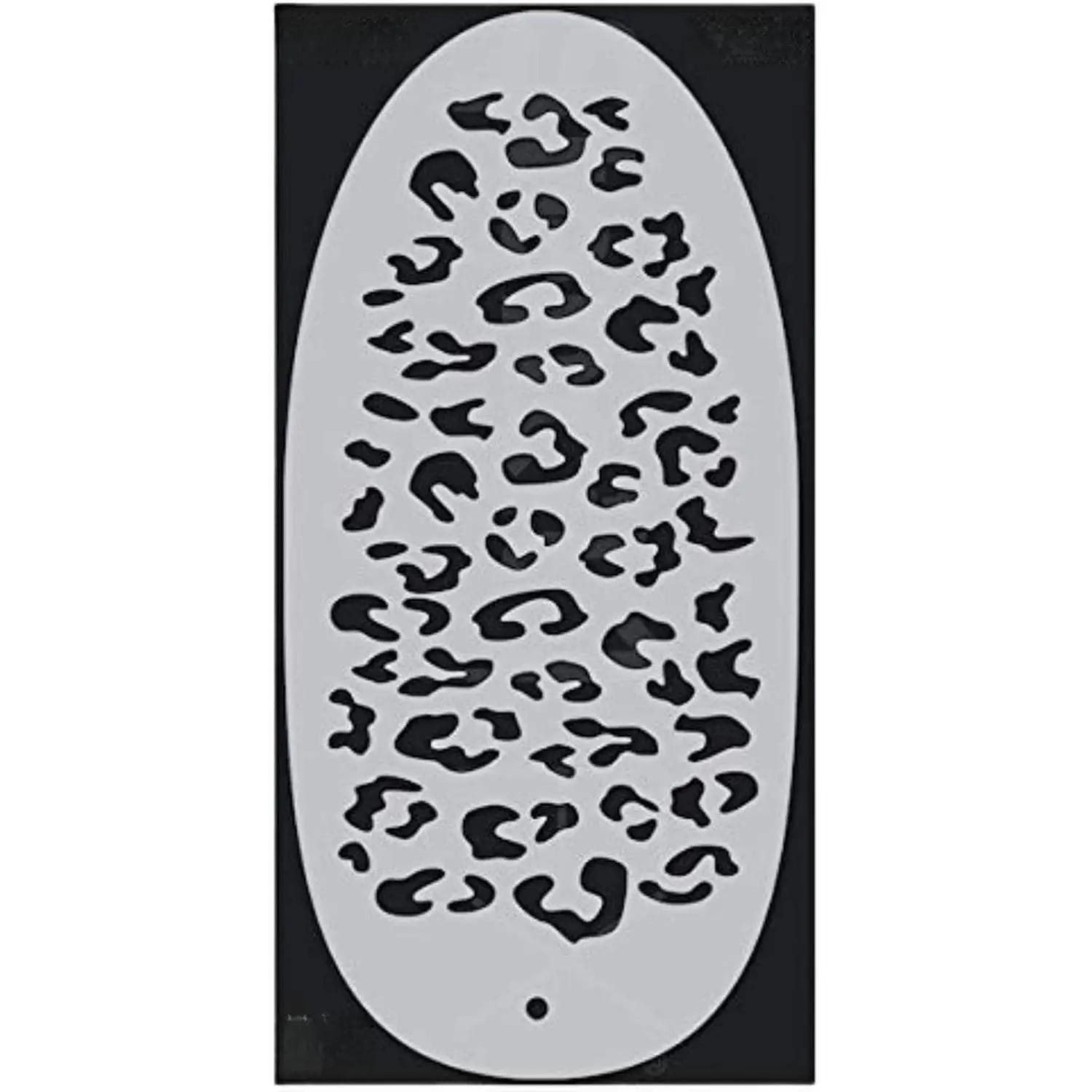 Stencil1FX - Leopard Spots Eye Makeup Stencil for Costumes, Dress Up, Halloween, Cosplay, Arts, Face Painting