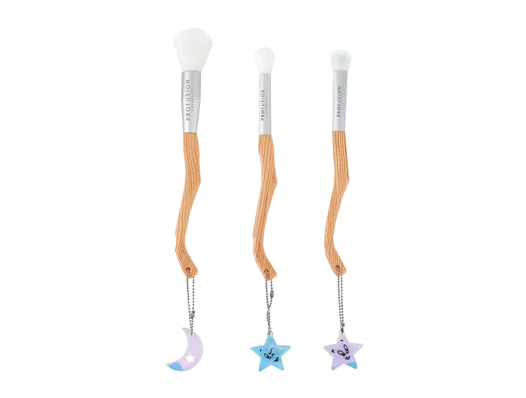 Casper the Friendly Ghost |  Friendly Blend 3 PC Eye & Face Brush Set