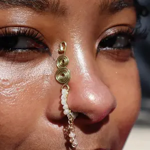 The Gilded Oath Nose Cuff