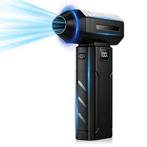 Powerful Mini Turbo Jet Fan, Portable Type-C Cordless Rechargeable Air Duster Turbo Clear Fan, High-Speed Handheld Blower for Cars, Keyboard, PC Cleaning, Summer vibes Outdoor Fun