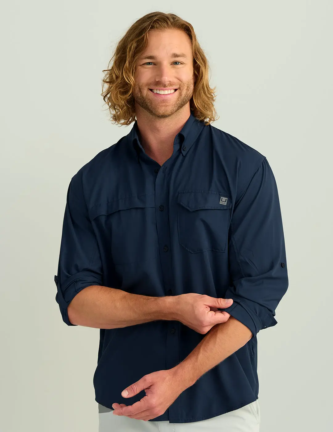 HUK Tide Point Button-Down