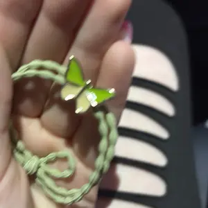 Green butterfly bracelet