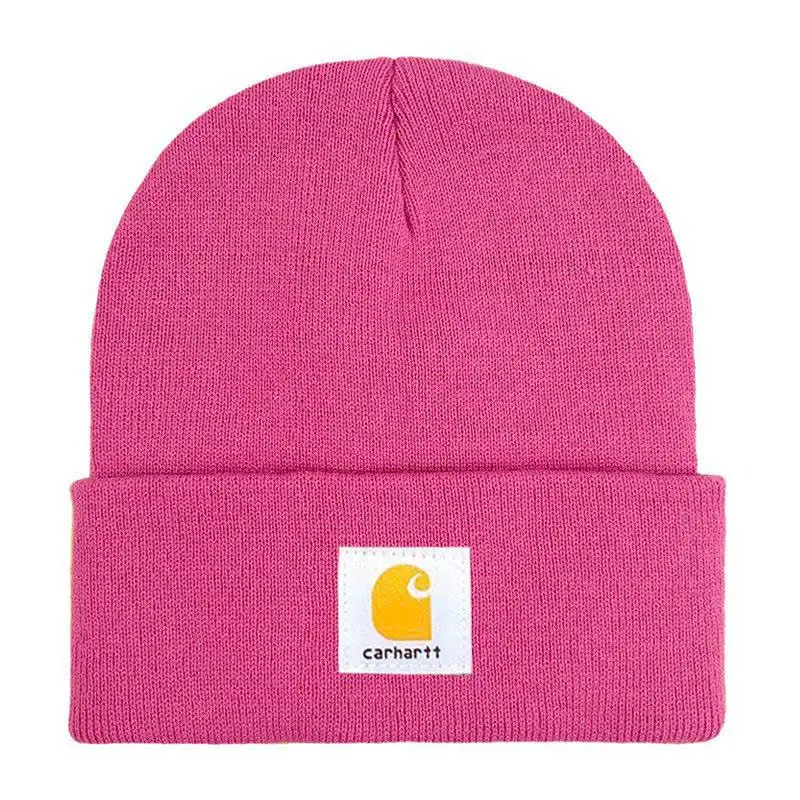 Carhartt Acrylic Beanie Watch Hat – Premium Warm Knit Winter Cap for Men Women, Ribbed Folded Cuff, Comfortable Stretch Fit for Outdoor Workwear, Hiking, Camping, Casual Fashion, Holiday Gift for Adults