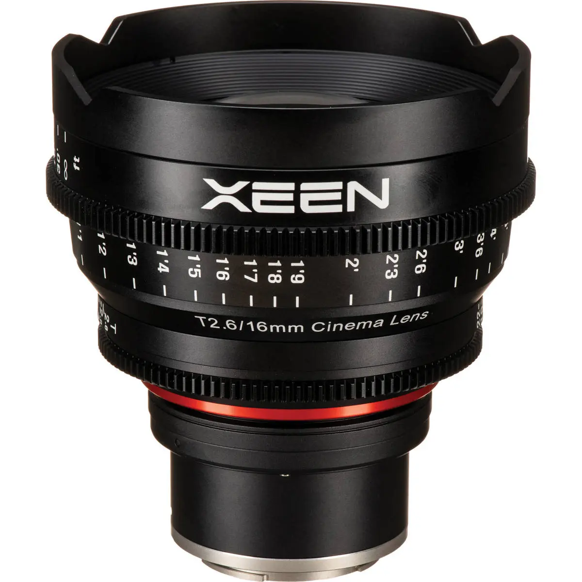 Rokinon XEEN 16mm T2.6 Pro Cinema Lens - Smooth Operation, Metal Body, Sony E Mount for Filmmakers, Wide Angle