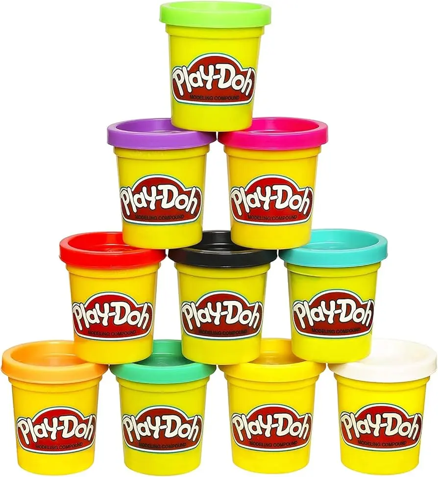 Play-Doh For Stress Relief - Individual Containers - 3oz Play-Doh For Stress Relief - Individual Containers - 3oz
