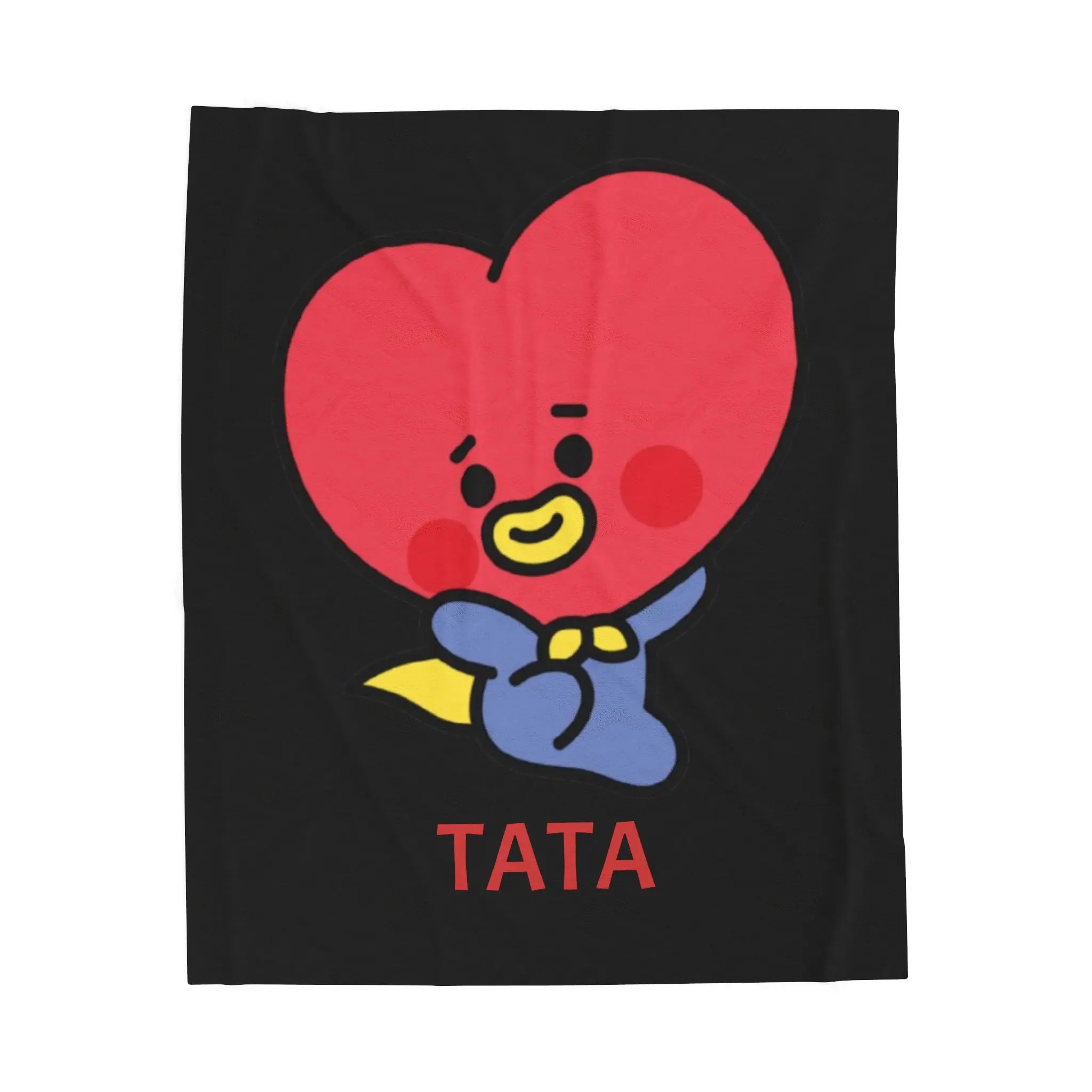 BT21 Velveteen Plush Blanket - TATA (TAEHYUNG)