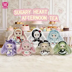 YOUBIXIONG Sugar Heart Camellia Society Collectible Figurine (Blessing Series) - 1-Piece Mystery Animal Charm Toy, Blind Bag Unboxing Item, Home Desktop Decor, Festival Birthday Gift (Single Box/Set), One-Piece