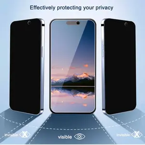 Premium Privacy Screen Protector with Camera Lens Cover Protection. Tempered Glass Protective for Cellphone Devices compatible with iPhone 15 6.1, iPhone 15 pro, iPhone 15 plus 6.7 or iPhone 15 Pro Max