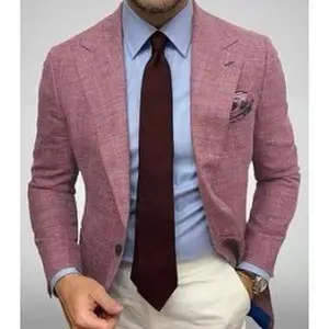 Mens Plaid Blazer Sports Coat CasualFit Checkered Blazer for Men Party Dating Wedding Suits Menswear Long Sleeve Formal Workwear