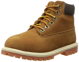 Youth Timberland 6 In. Premium Boot Rust (GS)