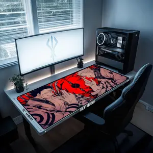 Jujutsu Kaisen Anime Desk Mat, Gojo vs Sukuna Mouse Pad, Keyboard Mat, Jujutsu Kaisen Gaming Anime Desk Mat For Office, Gift For Gamer