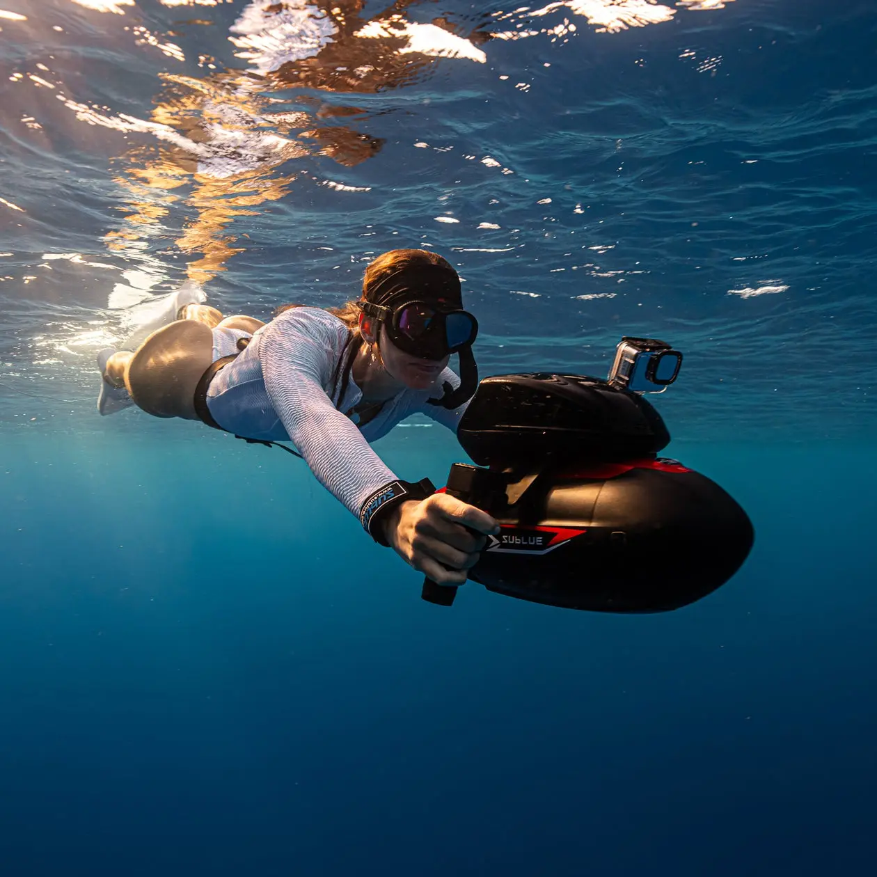 SUBLUE VAPOR Pump-Jet Underwater Scooter - 2026 Best Underater Scooter - Powerful pump-jet propulsion, adjustable speeds, smart depth management, and fast charging for ultimate underwater adventures