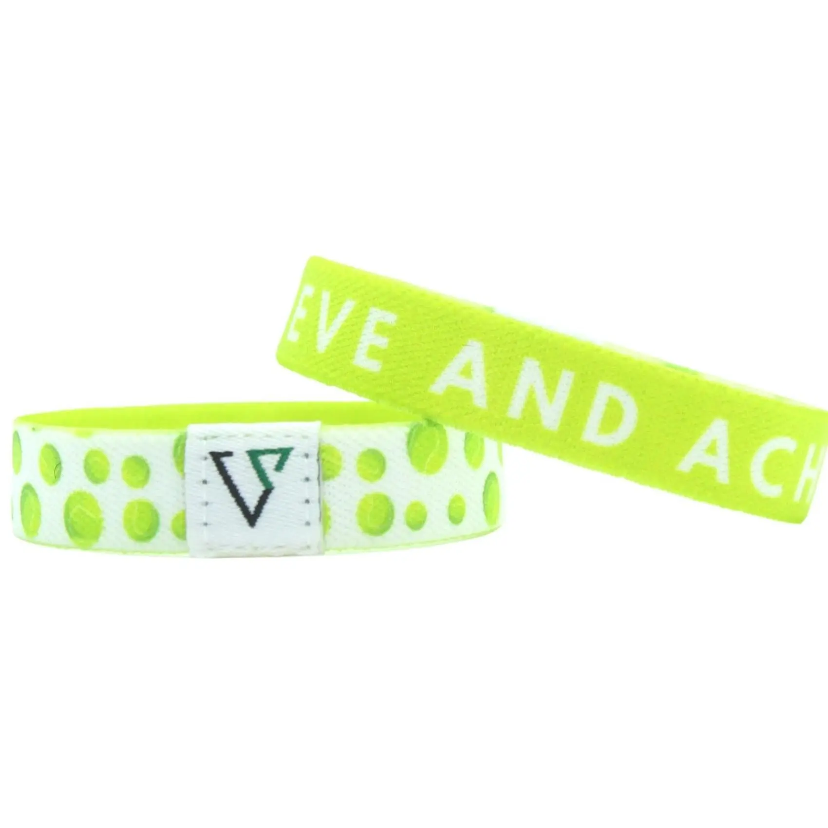 TENNIS reversible athletic bracelet - BELIEVE AND ACHIEVE