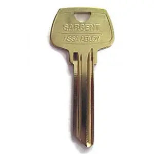 Sargent  6 Pin Key Blank with LN Keyway