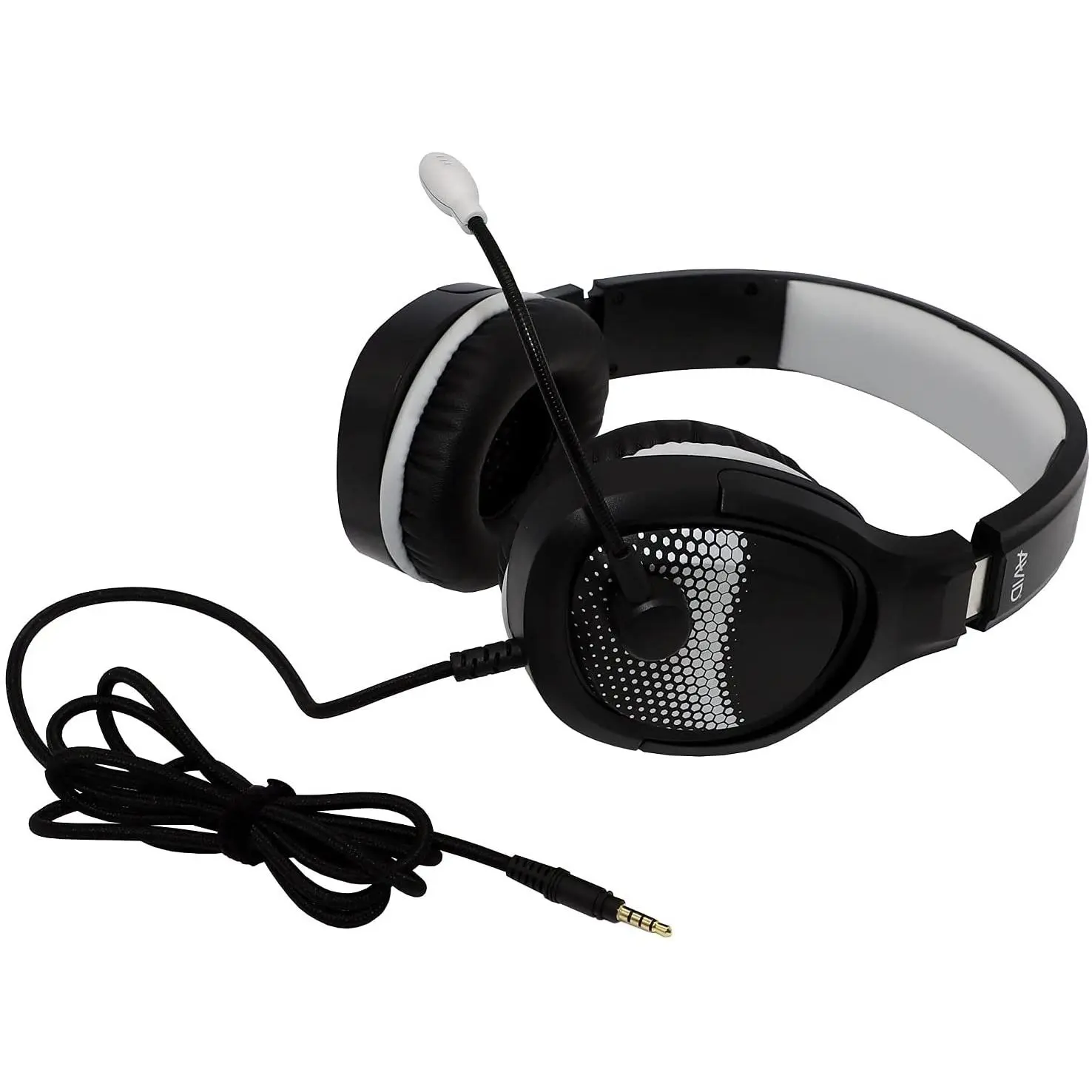 AVID AE-75 Deluxe Over-Ear Wired Headest Black & Silver