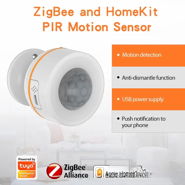 HomeKit Smart Gateway Dual-Mode Whole-House Smart Tuya Zigbee Smart Sensor