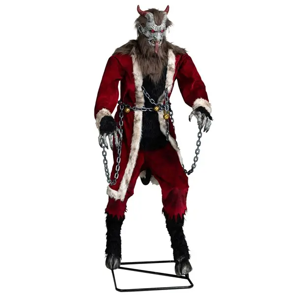6.5FT Krampus Animatronic Decoration