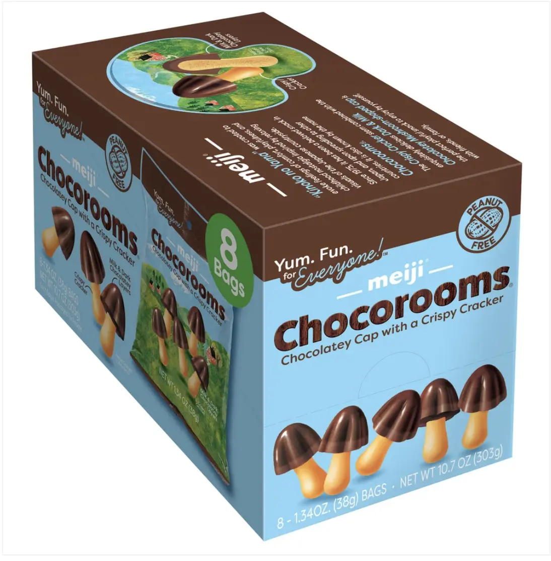 Meiji Chocorooms 0.75 oz., 24 pk.