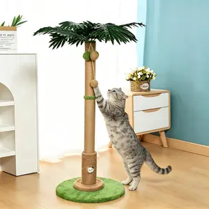 Tree-Shaped Cat Scratching Post, Daily Claw Grind Tool, Reinforced Base, Self-Assembly Required, Aesthetic Design, Sisal Surface