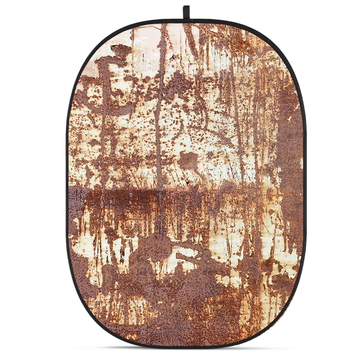 Glow CBA-WR0010 5x6.5' Fabric Collapsible Backdrop, Rusty Wall