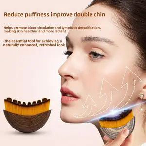 Facial Massage Brush Lymphatic Contour Facial Brush, Used for Facial Contouring, Eye and Neck Care lymphatic  face  brush