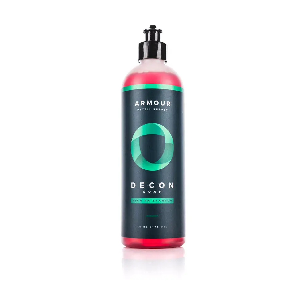 Armour Detail Supply Decon Soap - High-pH Car Detailing Agent, Powerful Degreaser Shampoo with Alkaline Degreasing Agents and Biodegradable Ingredients, Degreasers