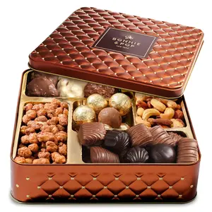 Gourmet Gift Basket with Assorted Truffles & Nuts