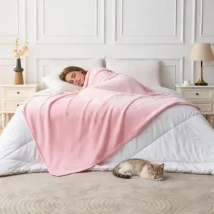 Ultra-Soft Plush Blanket, Comfortable Fluffy Texture, Multiple Colors Available, Lightweight Warm, Pet Friendly, Suitable for Sofa Bed Living Room, Soft Blankets, Lightweight Warmth, Soft Cozy Blanket