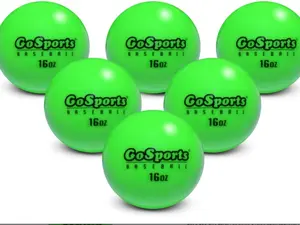 GoSports Weighted Training Balls - Choose Baseball or Softball - Hitting & Pitching Training for All Skill Levels - Improve Power and Mechanics