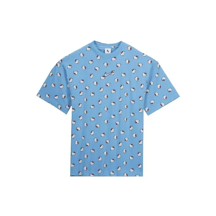 Nike X Hello Kitty T Shirt Asia Sizing Men's Blue DR5520-412