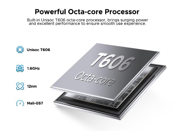 U11 11" Tablet, Android 15, Gemini AI, 16GB+128GB/2TB, 8580mAh, 5G WiFi, Widevine L1, 13MP Camera, GPS, OTG