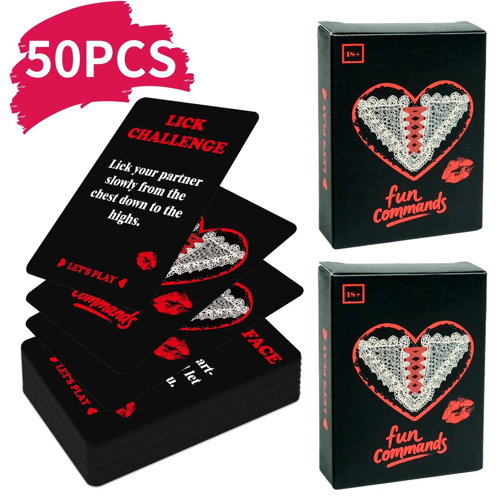 Playful 50-Piece Interactive Card Game - Family Card Games for Families, Relationship Focused, Party Supplies, Adult Couple Gifts, Memorable Gathering Essentials
