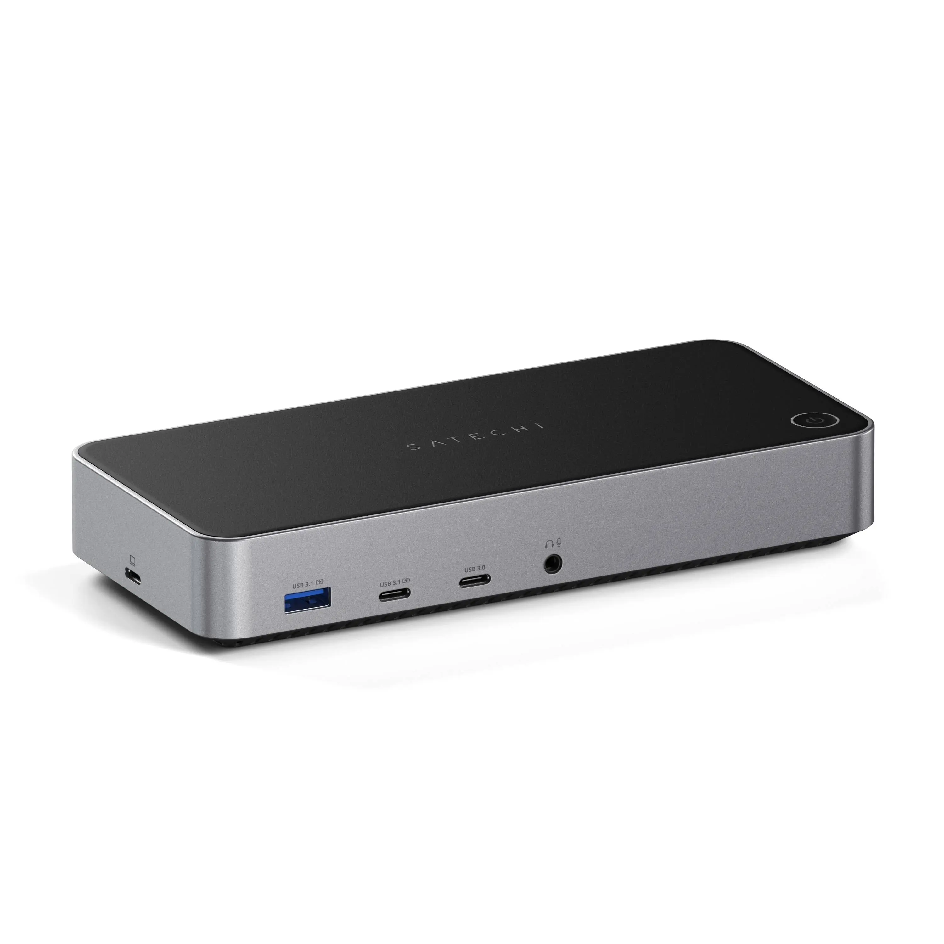 Satechi 13 in 1 Triple 4K USB C Docking Station, 100W Charging, 2 DP, 3 HDMI, 2 USB C, 3 USB-A, Gigabit Ethernet, and Audio Jack for Mac/Windows, MacBook Air/Pro, DisplayLink Required