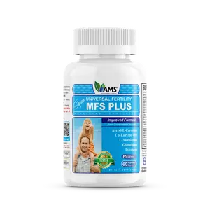 MFS Plus Fertility Supplements for Men - For Men's Health and Vitality | Supports Motility | Natural Preconception Vitamins, Reproductive Aid, with Zinc, CoQ10