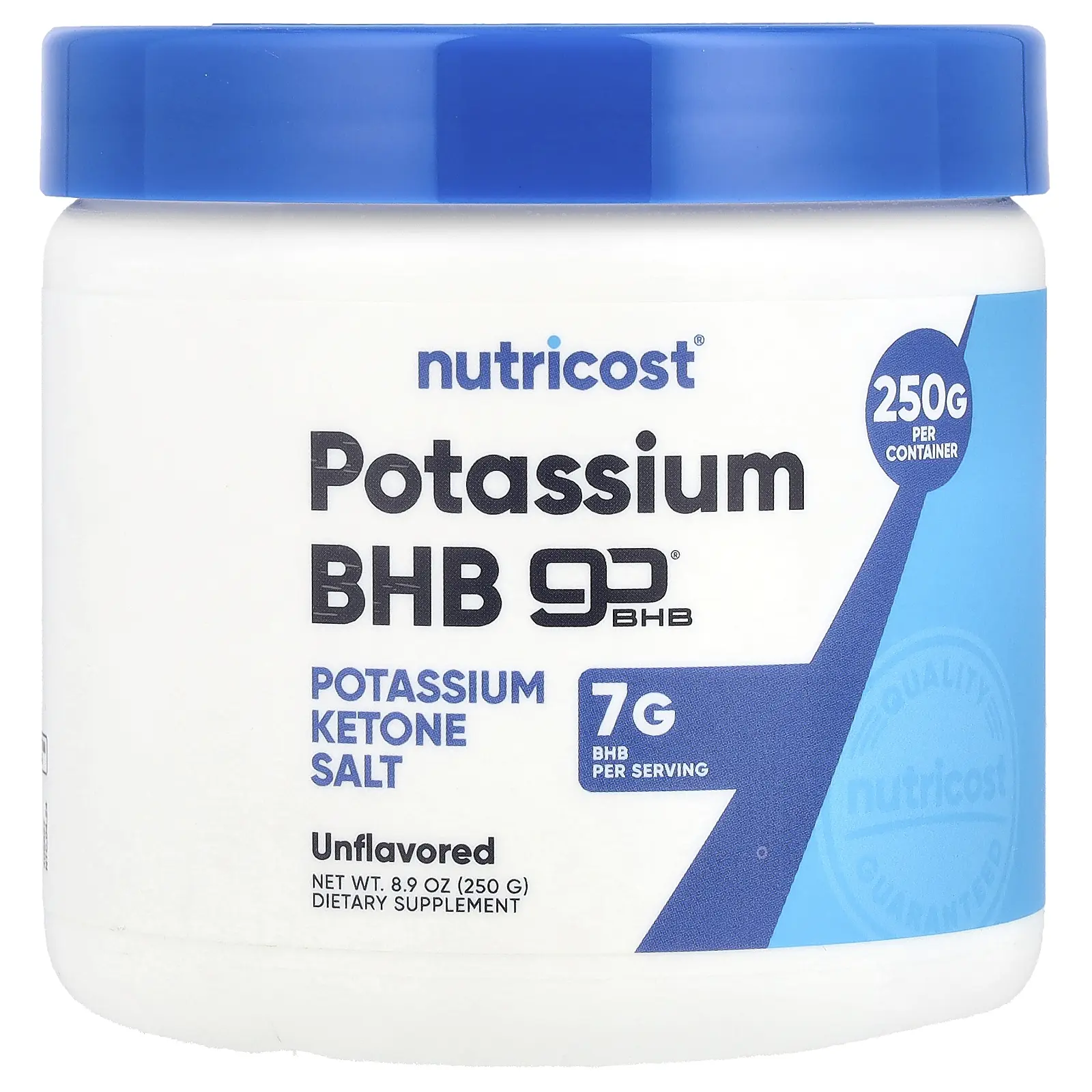 Nutricost Potassium BHB, goBHB®, Unflavored, 8.9 oz (250 g)