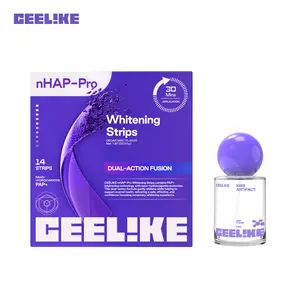 CEELIKE Purple Teeth Whitening Strips + Probiotic Oral Spray Set , Gentle Brightening & Enamel-Friendly , Long-Lasting Fresh Breath & Total Oral Care