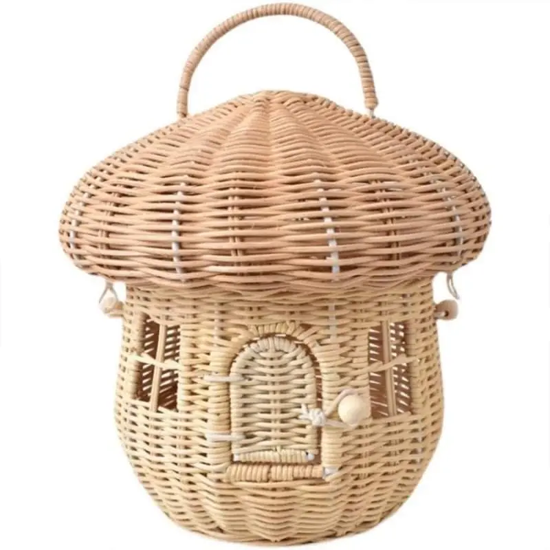 Handwoven Mushroom Basket Handwoven Mushroom Basket
