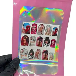 Cardii Inspired Water Slide Nail Decals Press ons Acrylic High Quality Waterslide Decals for Gel & Acrylic Nails Easy Application with Instructions