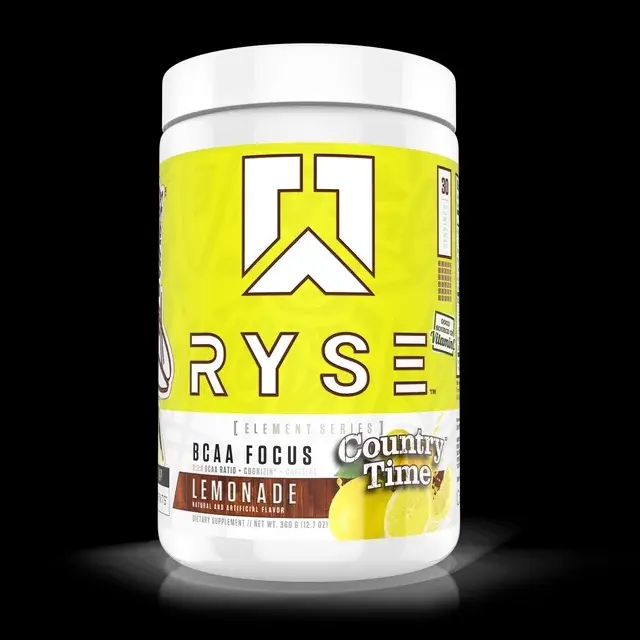 Ryse BCAA Focus Dietary Energy Supplement - 30 Servings Support a Steady Routine, BCAA-Focused Workout Companion, Kool-Aid Style Keeps It Fun (Kool-Aid, Tropical Punch) Fitness Supplement