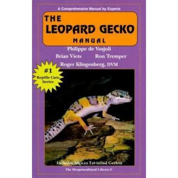 USED-The Leopard Gecko Manual (Herpetocultural Library) by Philippe De Vosjoli (Paperback)