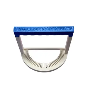 SAMPAOLI COMMERCE USA Empanada Fork Maker 5.5, or 4.7 inches, calzone press, Esfiha, scrimps, close filling empanada, Börek, gyoza. kitchen product Traditional Utensils