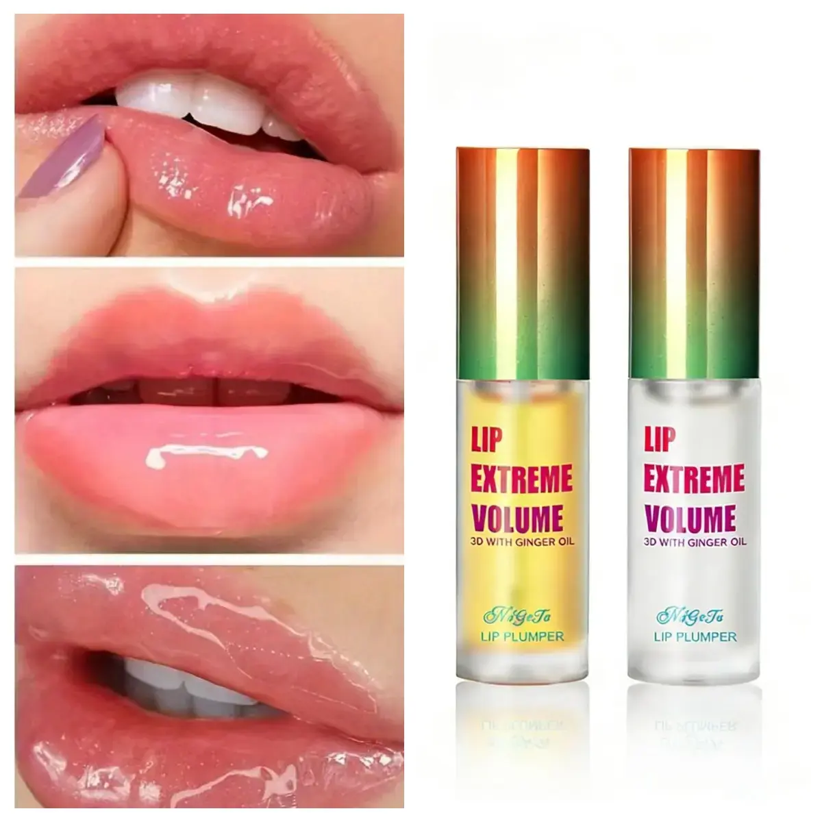 2026 Long Lasting Lip Plumper Oil Serum - Hydrating Lip Balm - Instant Volumizing Essence Oil - Increases Elasticity Repair Lip Fine Lines - Moisturizing Sexy Lip Balm - Lip Care Products for All Occasions Plumping Lips Lip Care Set Repairing lip plumper