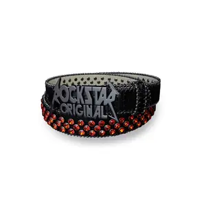 SILAS ROCKSTAR LOGO BELT-BLACK