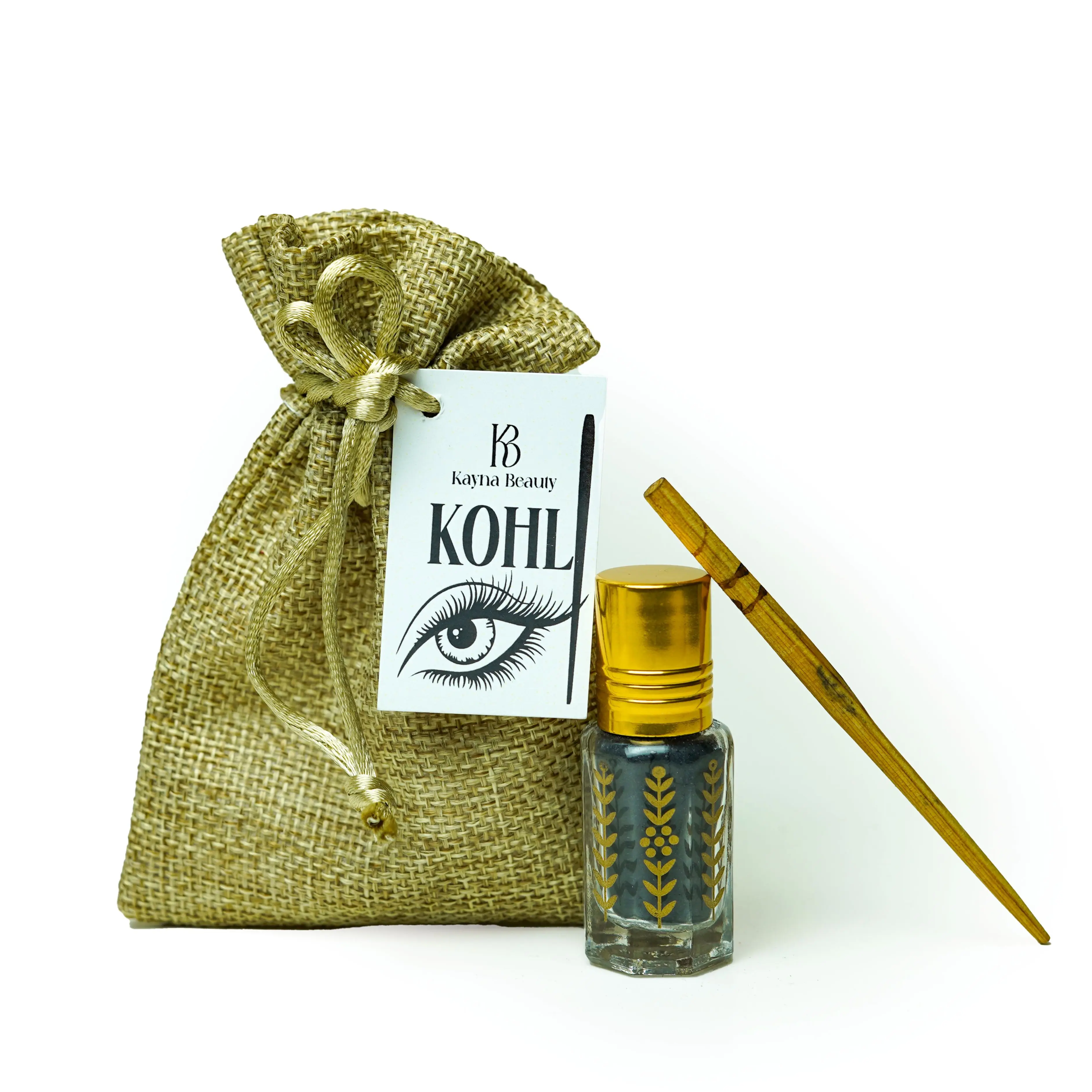 Kayna Beauty Moroccan Kohl Set – Natural Eyeliner | Applicator Included Kayna Beauty Moroccan Kohl Set – Natural Eyeliner | Applicator Included