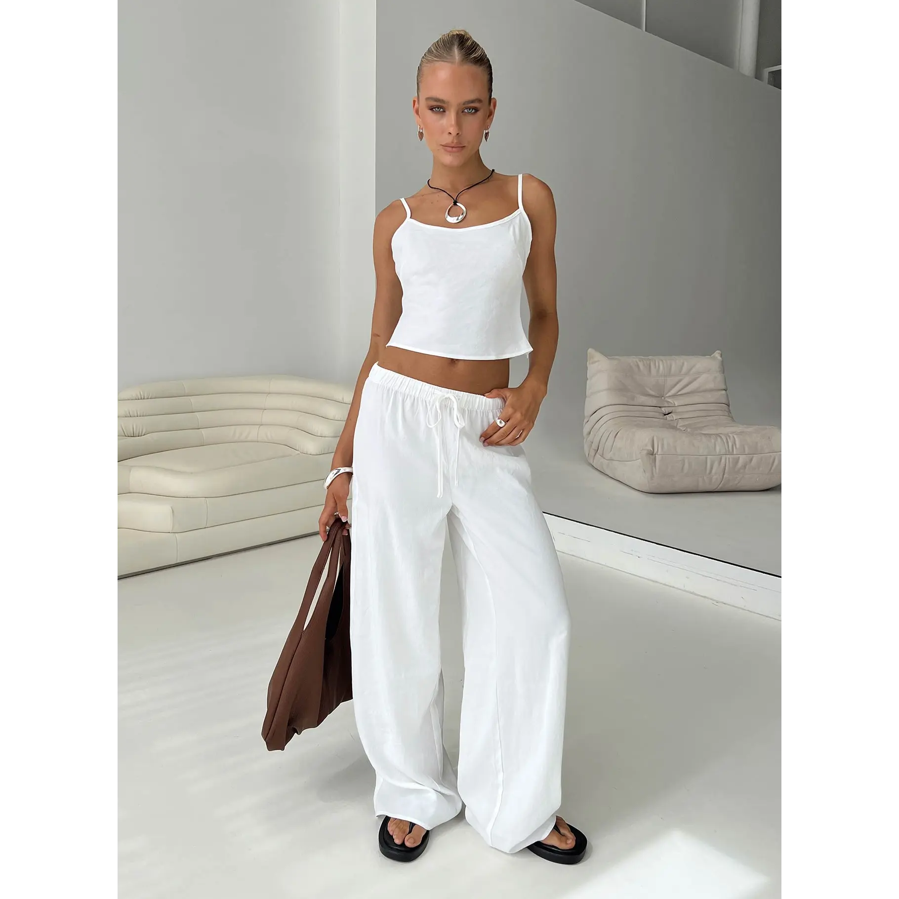 Paigey Set White