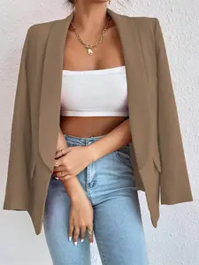 European and American Style Small Suit Commuter Jacket, Versatile Fashion Casual New Women's Top, Trendy and Stylish Outerwear