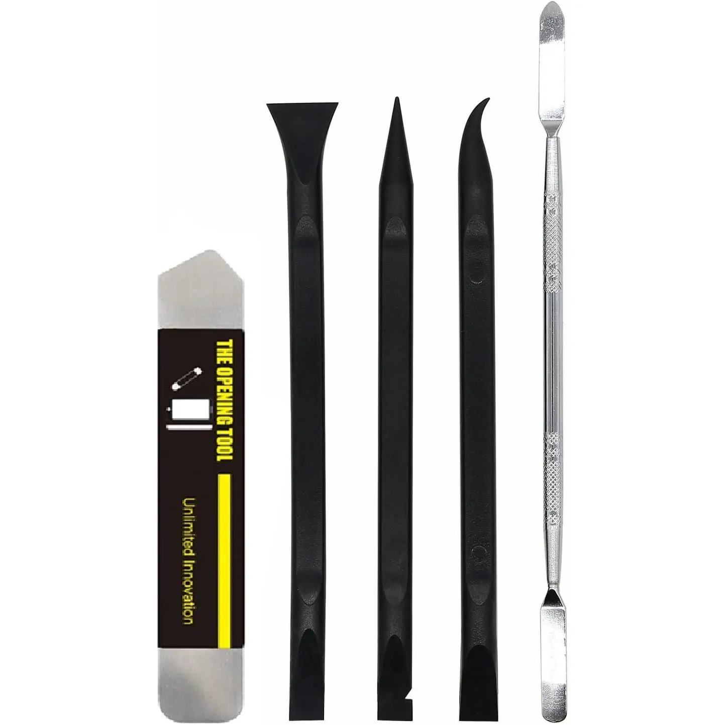Tool Kit,  Safe Non-Nylon and Ultrathin Steel Screen Opening Spudger Tool Repair Kit for Cell Phone, LCD, MacBook, Ipad, iPod, Tablet and More