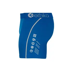 Subzero Performance - Neon Blue | Mens Mid Breathable Athletic Shorts Print