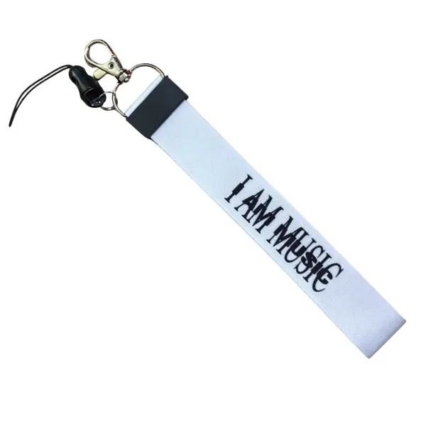 I AM MUSIC Inspired Lanyard Keychain